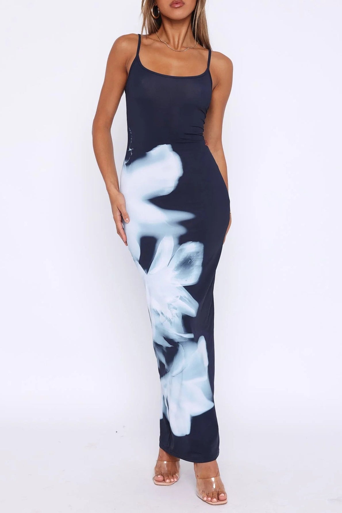 Printed Cami Maxi Vacation Dress Secondary image