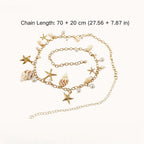 Gold Shell Conch Chic Beach Waist Chain