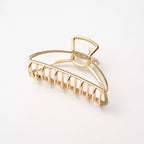Elegant Minimalist Metal Hair Claw