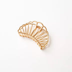 Animal Inspired Gold Metal Hair Claw