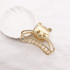 Animal Inspired Gold Metal Hair Claw
