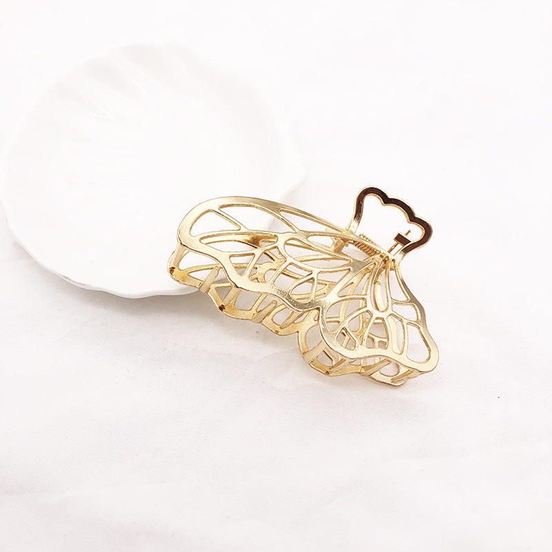Animal Inspired Gold Metal Hair Claw Secondary image