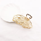 Animal Inspired Gold Metal Hair Claw