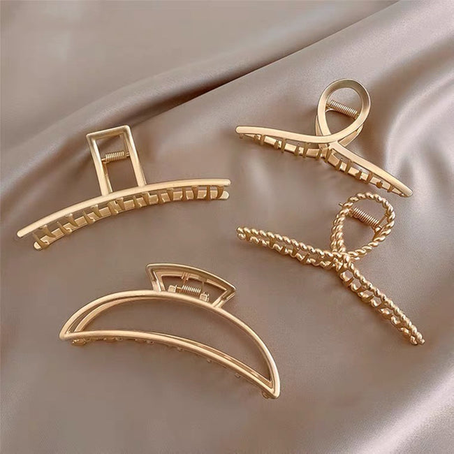 Elegant Minimalist Metal Hair Claw Main image