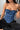Vintage Blue Plaid Lace Edge Tube Top Secondary image