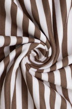 Striped Crew Neck Slim Fit Short Sleeve Tee