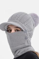 Thermal Fleece Lined Balaclava Hat