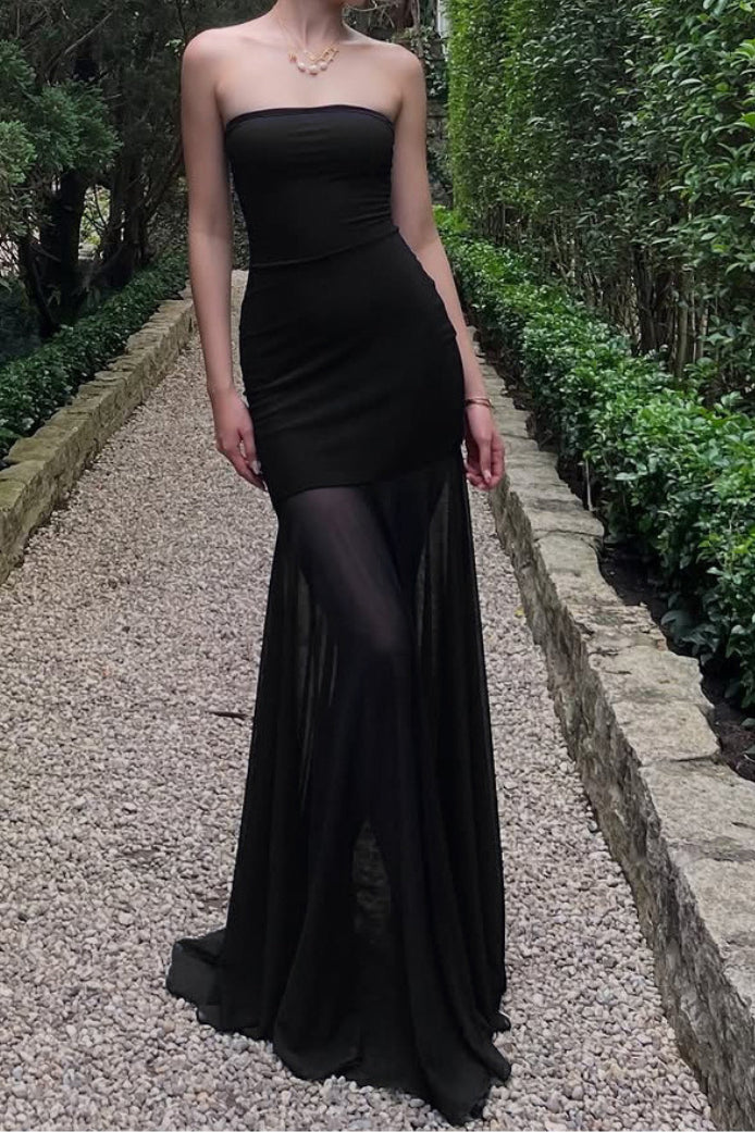 Ruched Bustier Mermaid Evening Dress Secondary image
