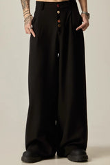 Vintage Relaxed Fluid Wide Leg Pants