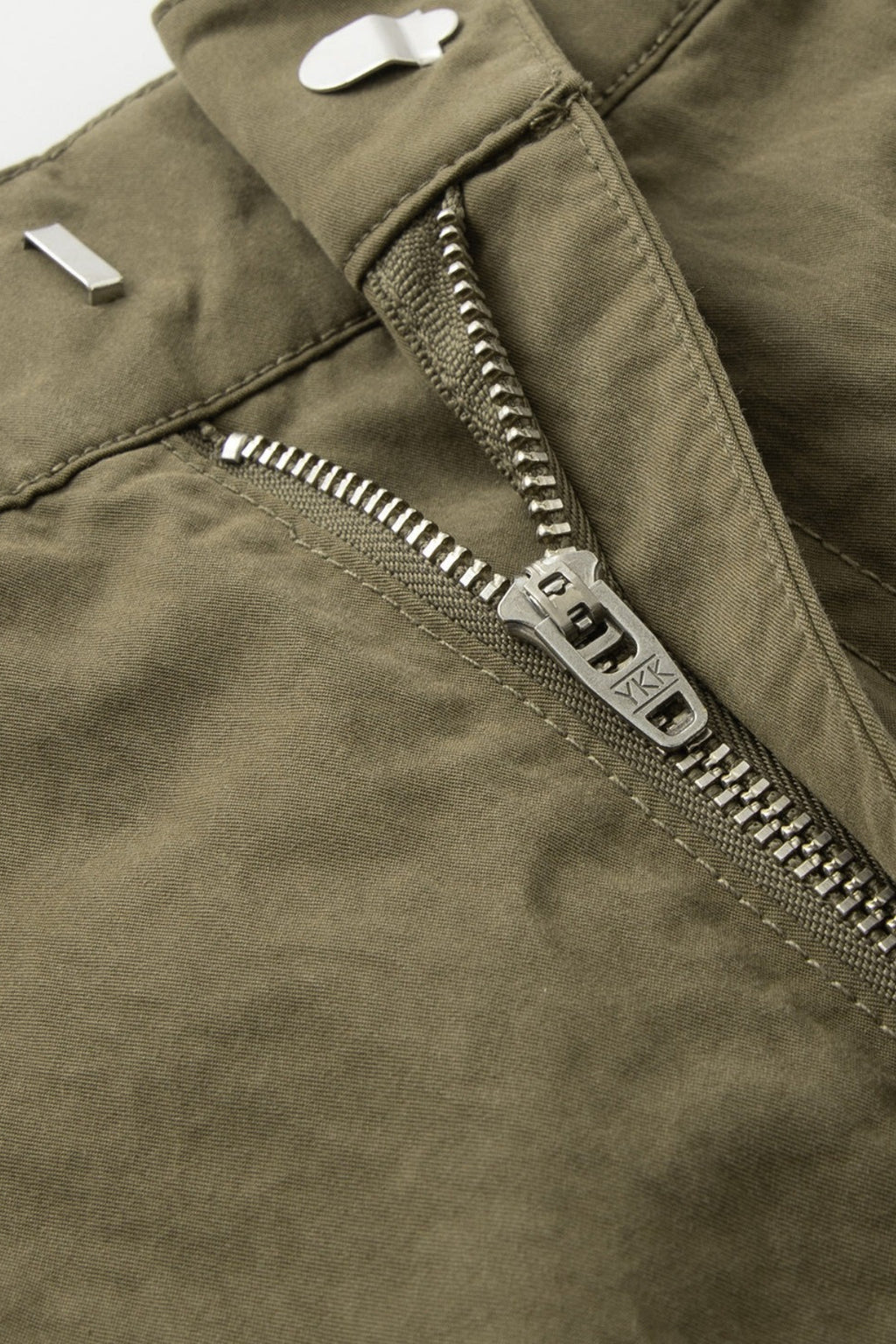 Patch Pockets Olive Utility Cargo Mini Skort