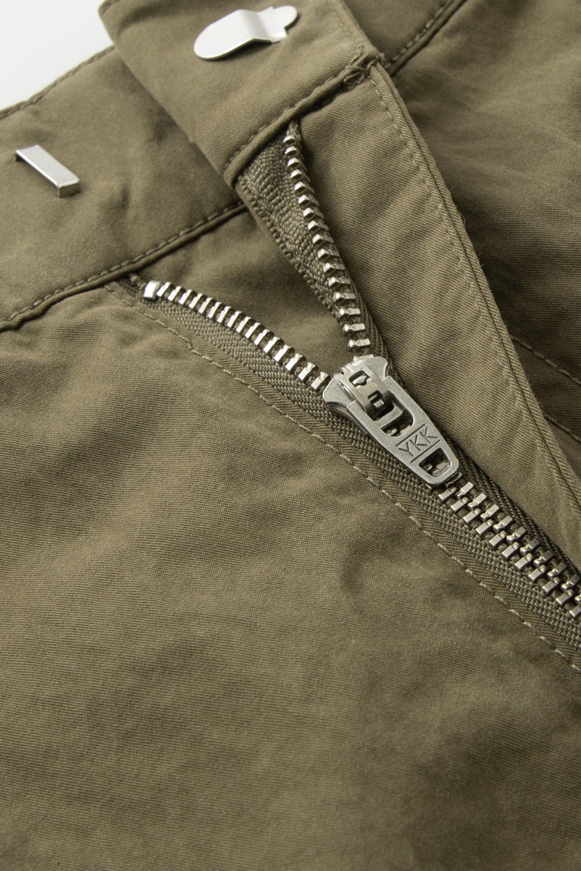 Patch Pockets Olive Utility Cargo Mini Skort