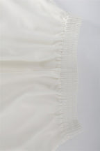 Satin Feel Frill Trim Cami Sleep Shorts Set
