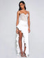 Junia White Lace Charming Corset Maxi Dress XXS / US Dresses