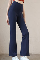 High-Waisted Slim-Fit Quick-Dry Flared Leggings