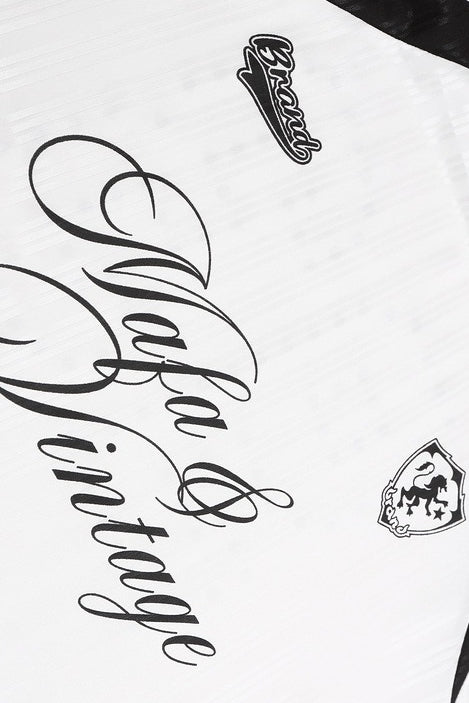 Rhinestone Typography Raglan V Neck Sweatshirt