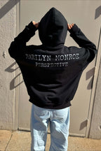 Retro Graphic Loose Fit Zip Hoodie