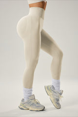 High-Waisted Quick-Dry Sculpting Workout Leggings