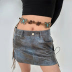 Boho Handmade Braided Butterfly Waist Chain