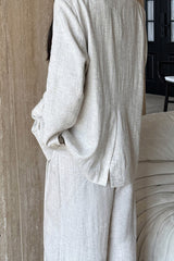 Casual Tencel Linen Suit Blazer