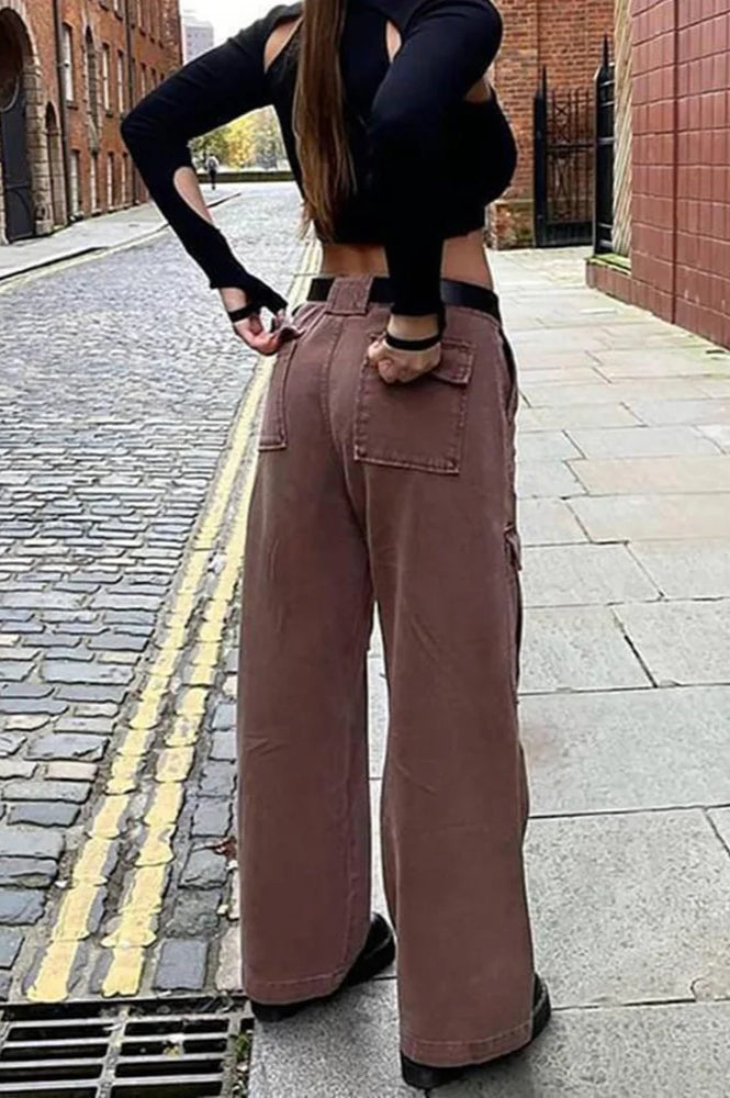 High Waist Loose Denim Jeans Secondary image