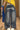 Retro Star Letter Appliqué Barrel Leg Jeans Secondary image