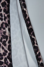 Leopard Bandeau Bodycon Mini Dress