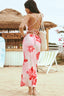 Printed Beach Maxi Vacation Dress