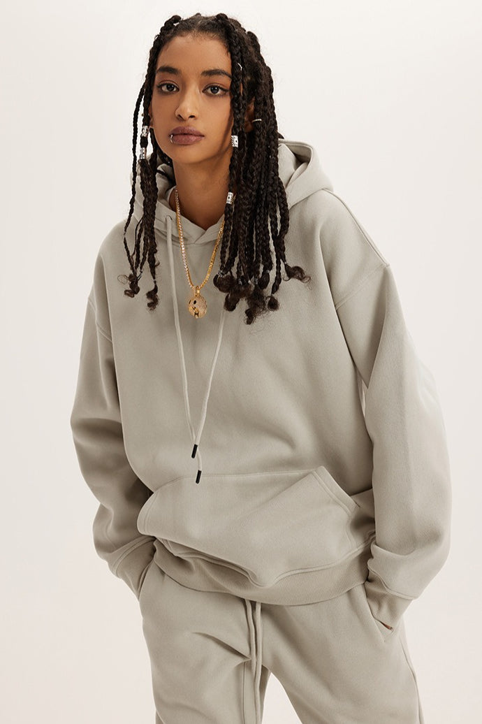 Heavyweight Fleece Lined Pullover Hoodie