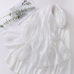 Organza Sheer Glossy Elegant Head Scarf