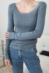 Elegant Turtleneck Bodycon Knit Top