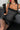 Black Polka Dot Boned Lace Up Cami Secondary image