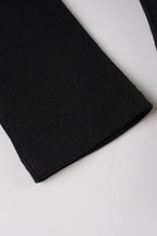 Slim Fit V-Neck Knit Top