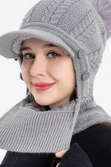 Thermal Fleece Lined Balaclava Hat