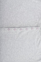 Henley Neck Soft Comfortable Long Sleeve Tee