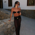 3 Piece Maxi Dress Bikini Set