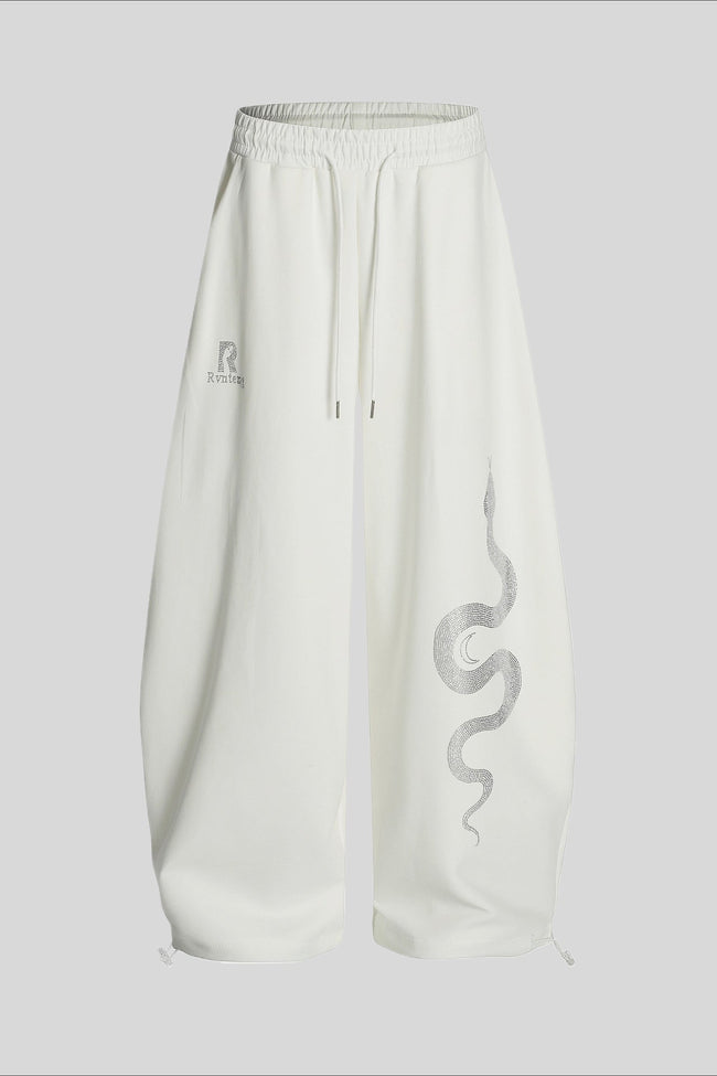 Two Tone Straight Leg Sweatpants Main image