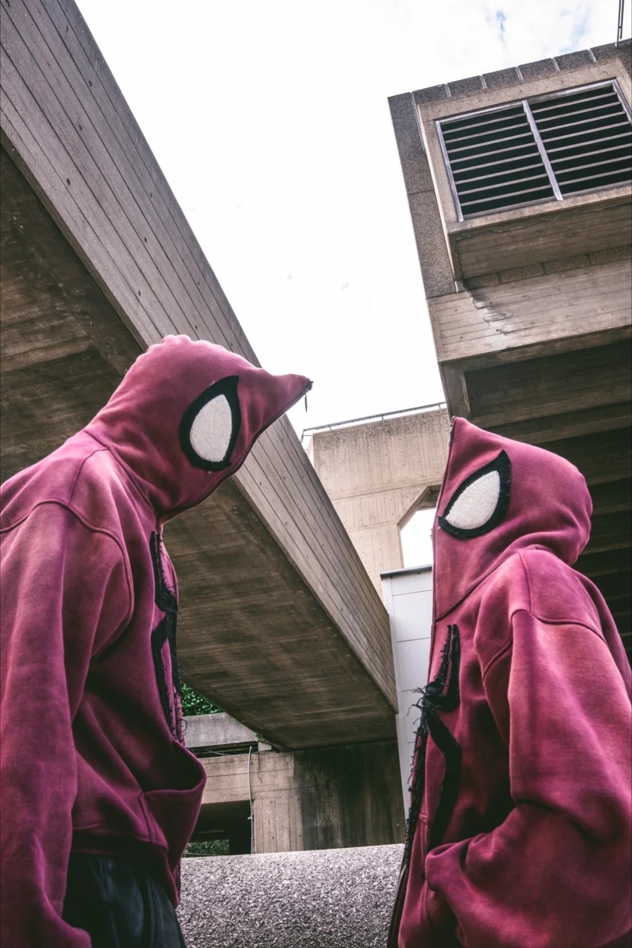 Spider Graphic Full Face Zip Hoodie