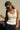 Sequin Button Ribbed Sleeveless Crop Top Secondary image