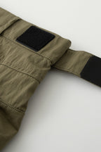 Patch Pockets Olive Utility Cargo Mini Skort