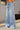 Side Button High Rise Loose Wide Leg Jeans Secondary image