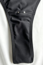 Solid Underwire Slim Fit One Piece Swimwear