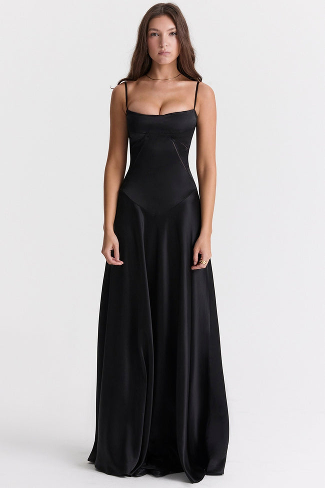 Elegant Cami Backless Maxi Party Dress Main image