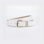 Minimal Double Ring Buckle Belt