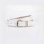 Minimal Double Ring Buckle Belt