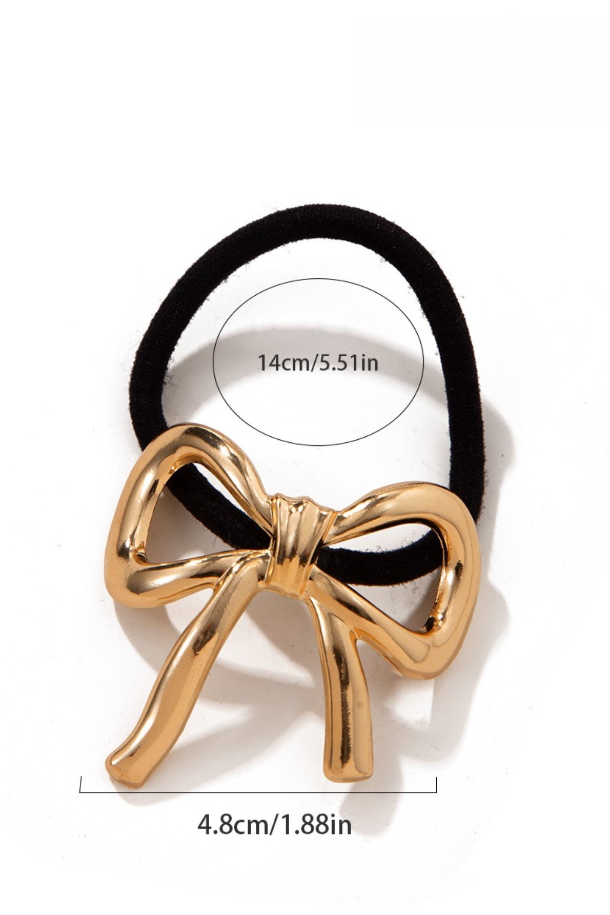 Ponytail Bow Accent Hair Cuff Secondary image
