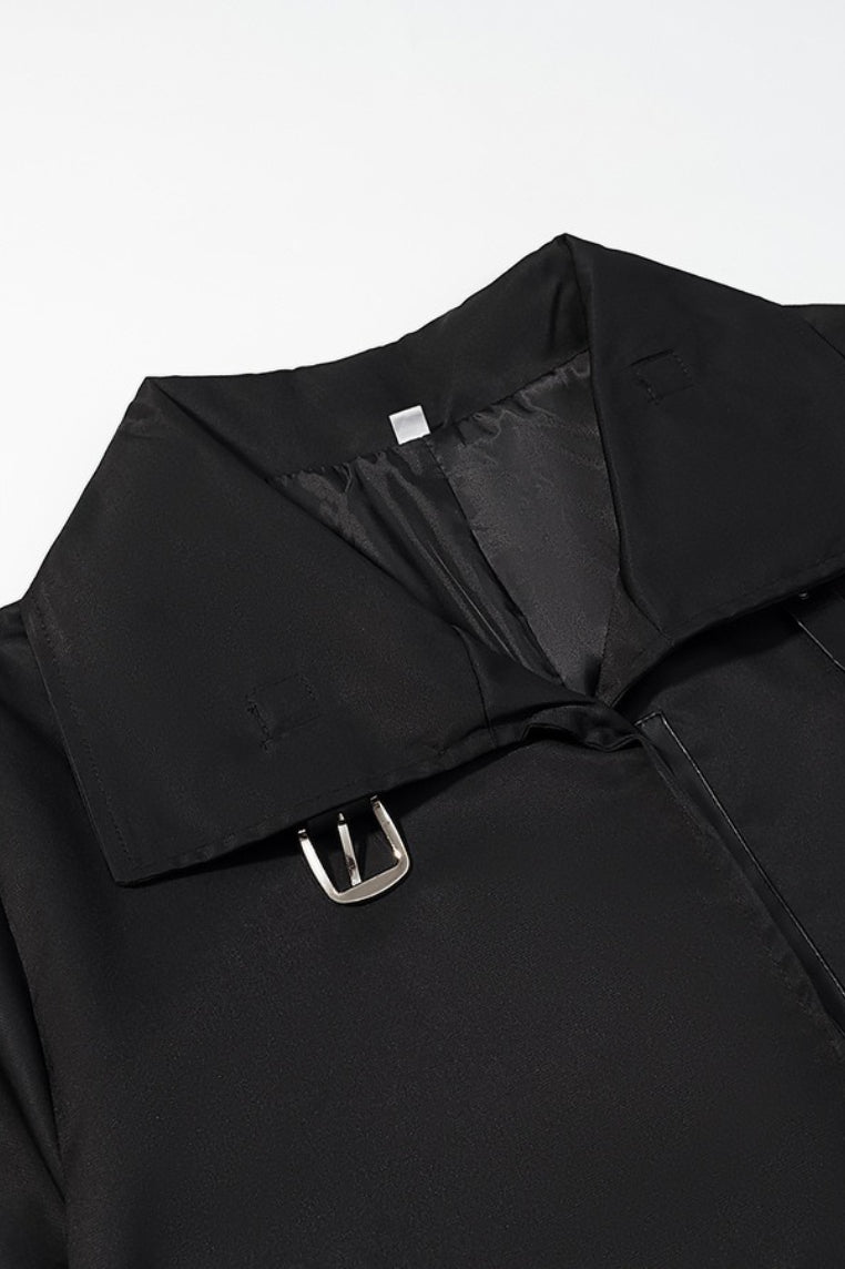 Lounge Slim Long Line Overcoat