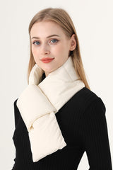 Thick Ribbed Long Neck Warmer Scarf