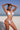 Solid Long Sleeve Tie Mini Skirt Four Piece Swim Set Secondary image