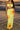 Yellow Halter Bandeau Three Piece Swim Set Secondary image