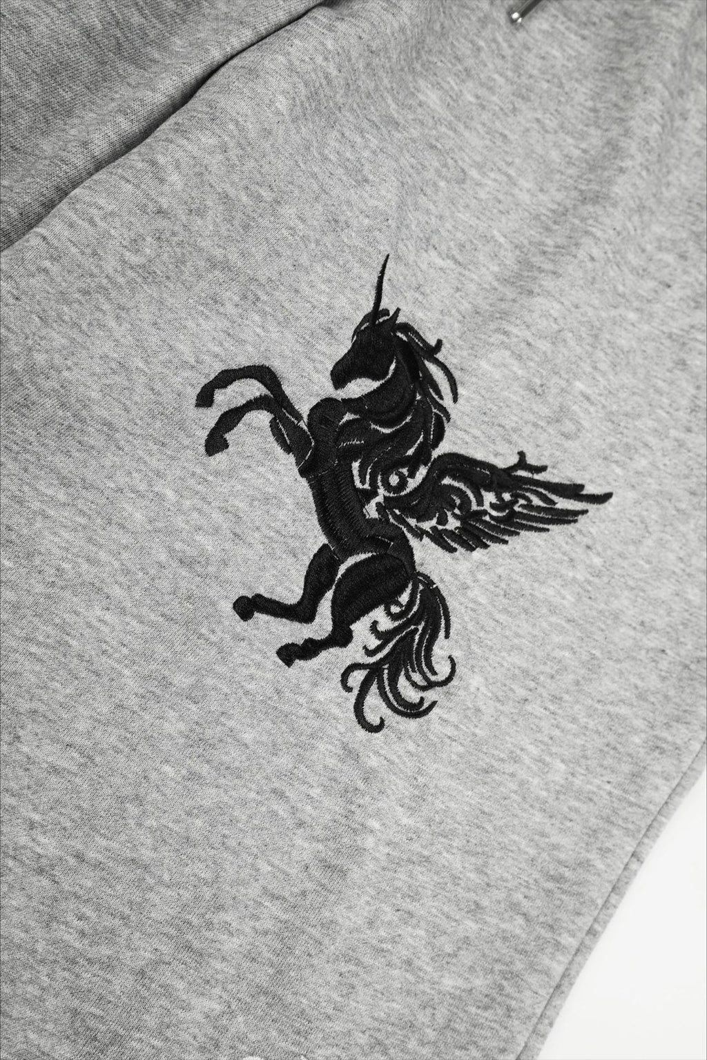 Vintage Pegasus Embroidered Wide Leg Sweatpants
